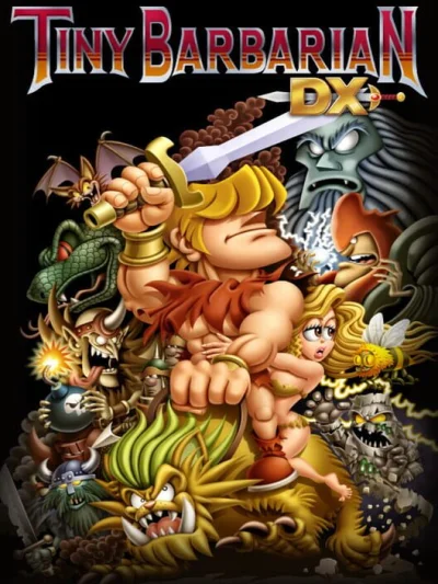 Tiny Barbarian DX box art