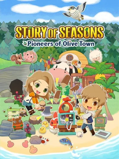 Story of Seasons: Pioneers of Olive Town box art