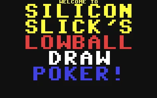 Silicon Slick's Lowball Draw Poker box art