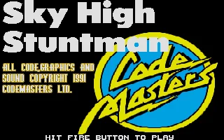 Sky High Stuntman box art