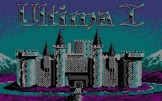 Ultima 1 - The First Age of Darkness box art