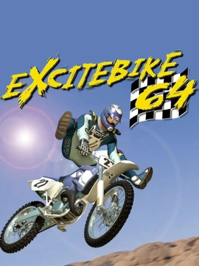 Excitebike 64 box art