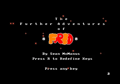 Further Adventures Of Fred, The box art