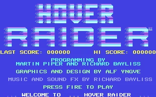 Hover Raider RX box art