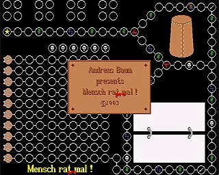 Mensch Rat Mal Pro box art