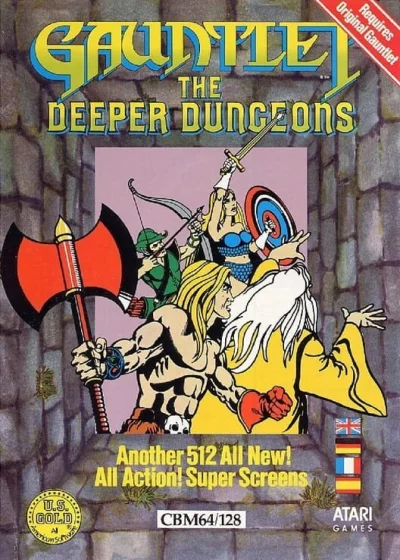 Gauntlet: The Deeper Dungeons box art