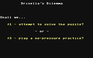 Drixella's Dilemma box art