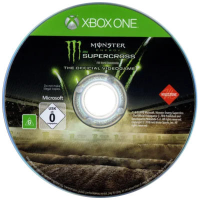 Monster Energy Supercross 2: The Official Videogame box art