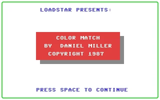 Color Match box art