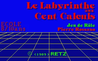 Labyrinthe Aux Cent Calculs, Le box art