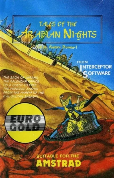 Tales of the Arabian Nights box art