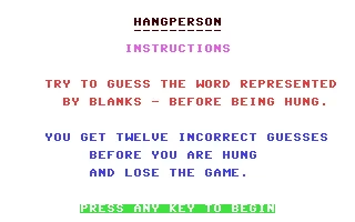 Hangperson box art