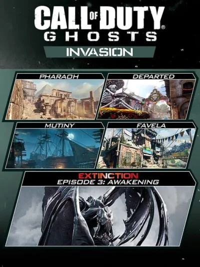 Call of Duty: Ghosts - Invasion box art