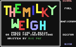 The Milky Weigh box art
