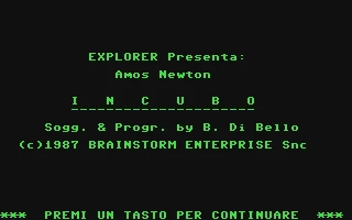 Amos Newton : Incubo box art