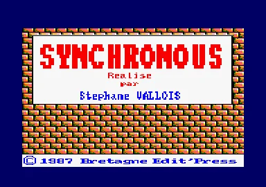 Synchronous box art