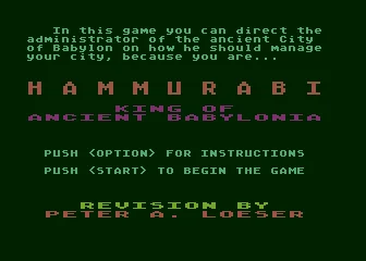 Hammurabi - King of Ancient Babylonia box art