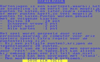 Hartenjagen box art