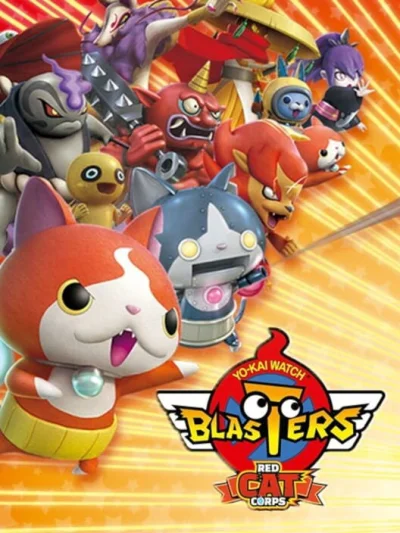 Yo-kai Watch Blasters: Red Cat Corps box art