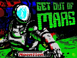 Get Out Of Mars box art