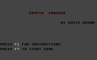 Crypto Cracker box art
