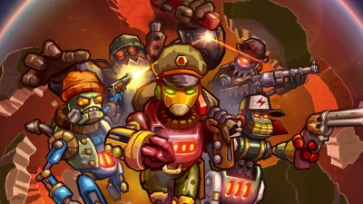 Steamworld Heist box art