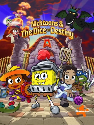 Nicktoons & The Dice of Destiny box art