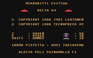 Delta 64 box art