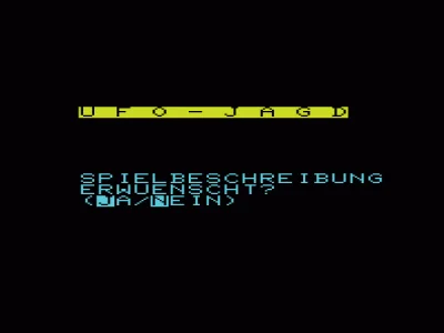 Ufo-jagd box art