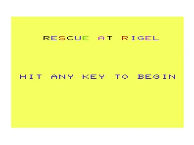 Rescue at Rigel box art