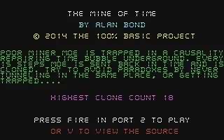The Mine of Time box art