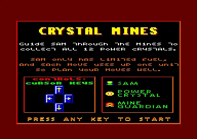 Crystal Mines box art