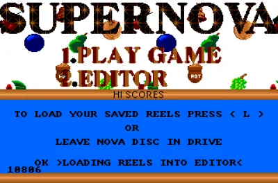 Supernova - Fruit Machine Simulator box art