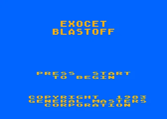 Exocet Blastoff box art