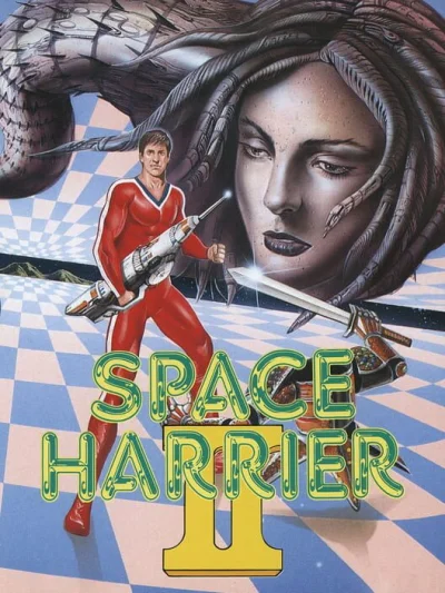 Space Harrier II box art