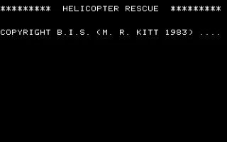 Helicopter Rescue box art