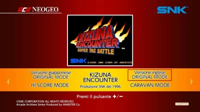 Aca Neogeo Kizuna Encounter box art