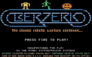 Berzerk box art