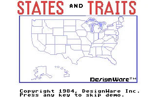 States and Traits box art