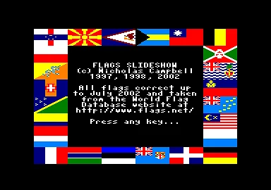 Flags Slideshow box art