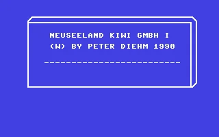 Neuseeland Kiwi GmbH box art