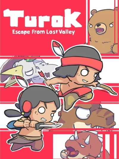 Turok: Escape from Lost Valley box art