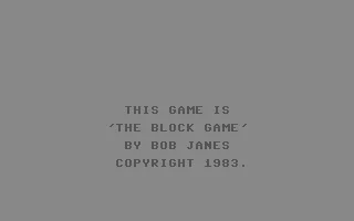 The Block Game box art