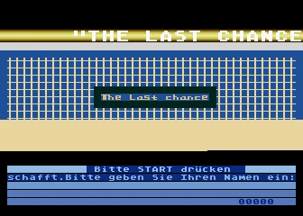 Last Chance, The box art