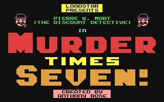 Murder Times Seven! box art