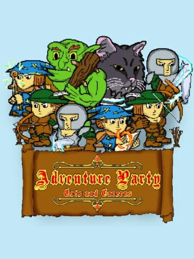 Adventure Party: Cats and Caverns box art