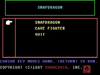 Snap Dragon + Cave Fighter box art