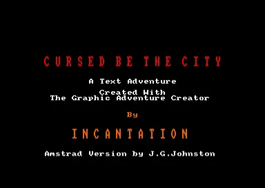 Cursed Be The City box art