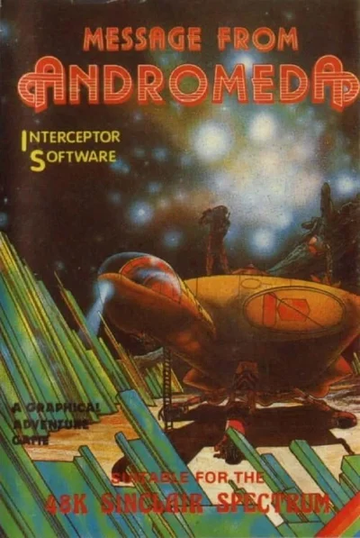 Message from Andromeda box art