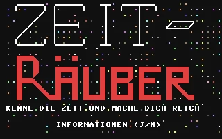 Zeitraeuber box art